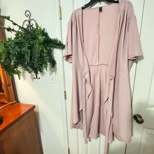 SHEIN Dusty Pink Kimono Robe